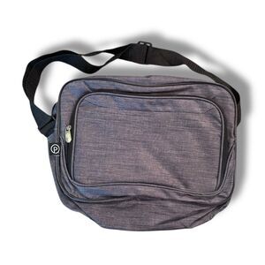 **NWOT**Gray Men's Shoulder Bag - Perfect for Shower Bag!